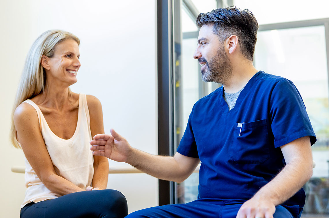 dr. vial and patient