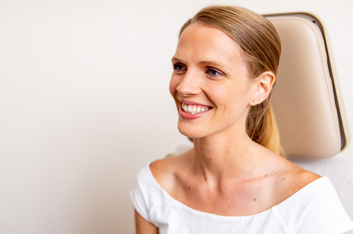 client after her botox in bend, or