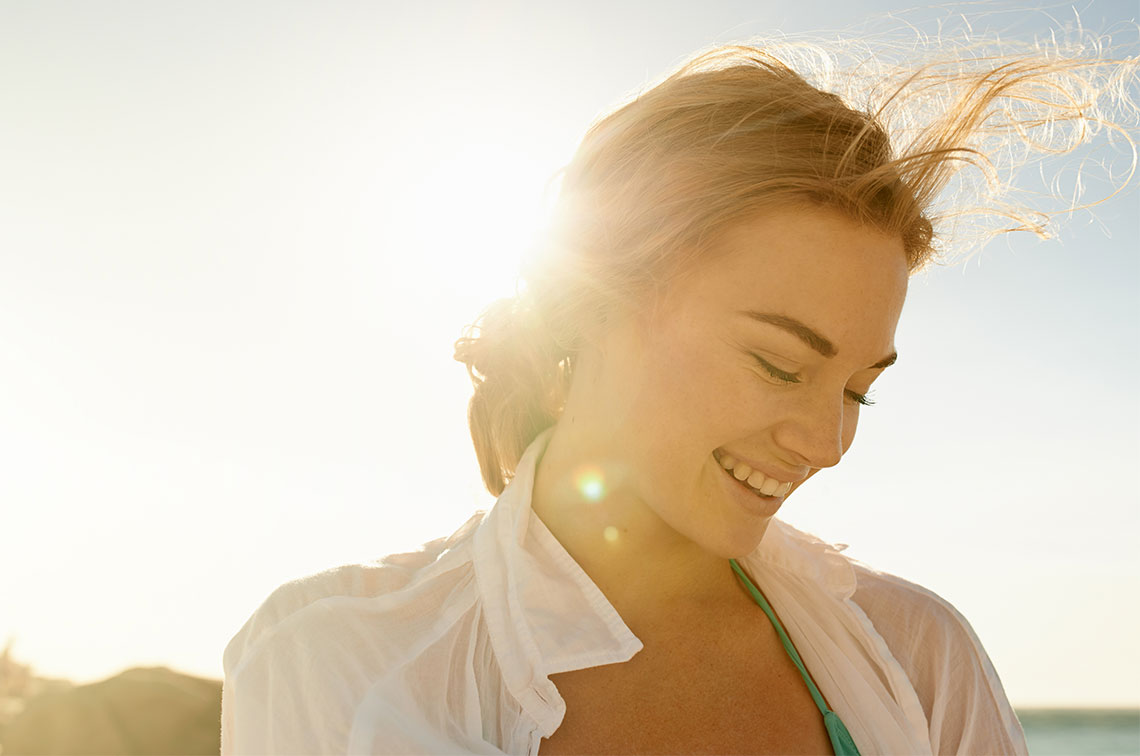 happy woman